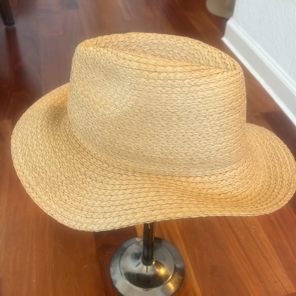 Banana Republic new straw panama hat S/M P/M - Picture 2 of 5